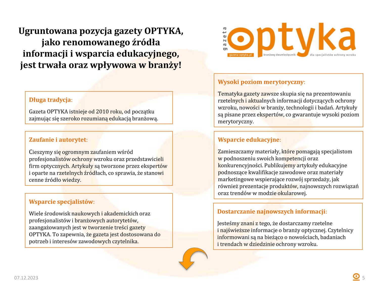 Gazeta OPTYKA MediaKit OK 5
